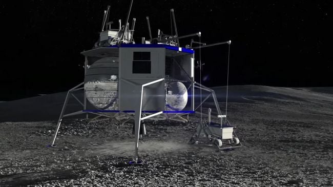 The Blue Origin Lander